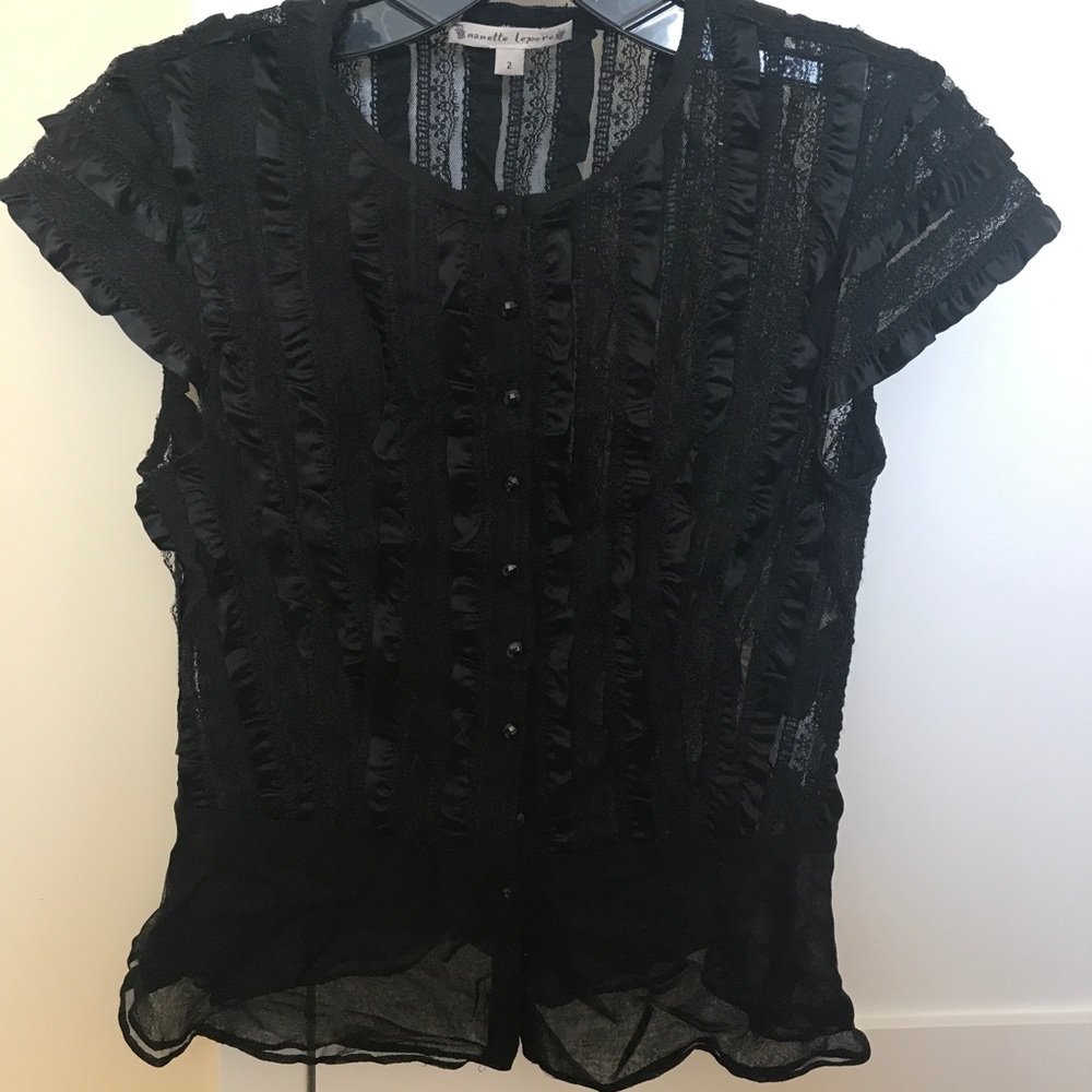 Nanette Lepore button down top
